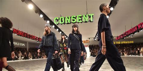 The Christian Dior Fall 2020 Collection Comments on Consent